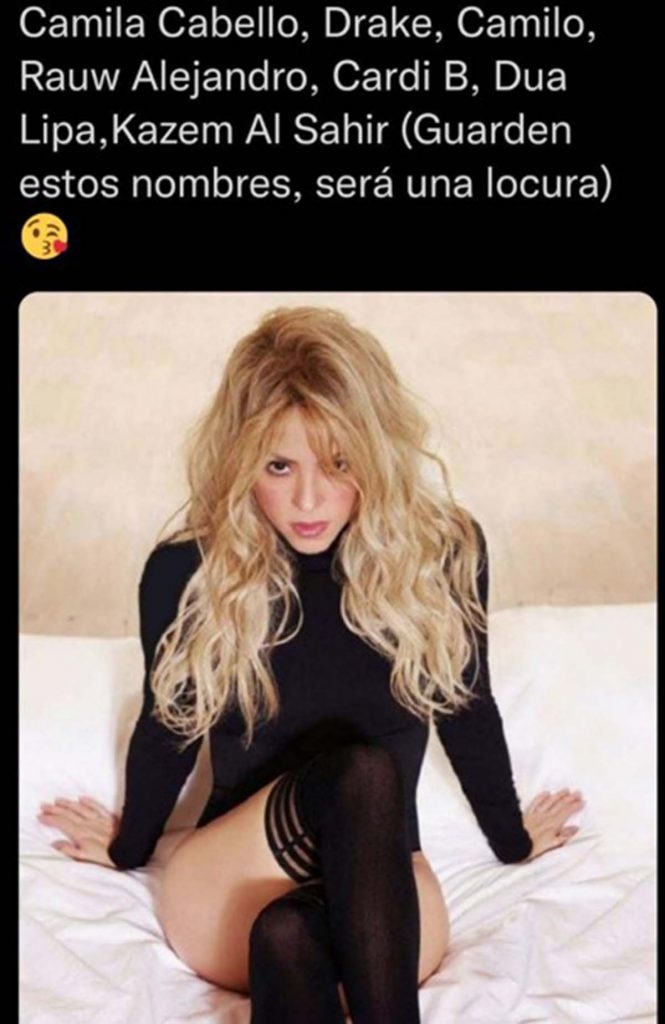 Shakira Nuevo álbum