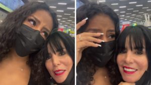 Entre lágrimas: La emotiva despedida de Anita Alvarado a su hija Xephora