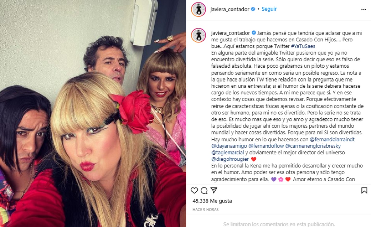 Javiera Contador Casado Con Hijos