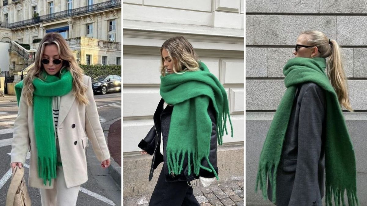 Maxi bufandas: ¿Cómo usarlas en tu look de invierno? — FMDOS