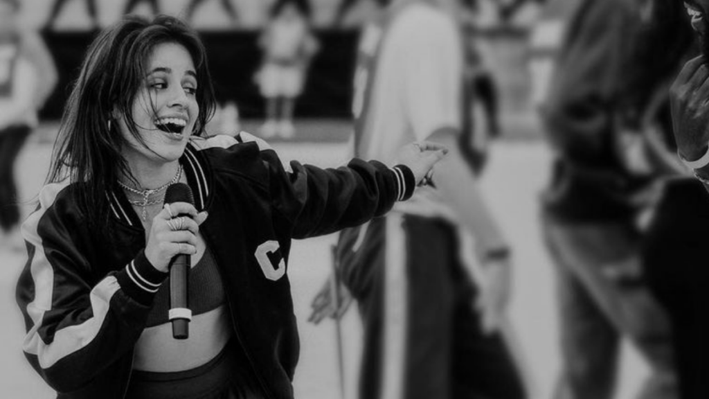 Camila Cabello Champions League preparación