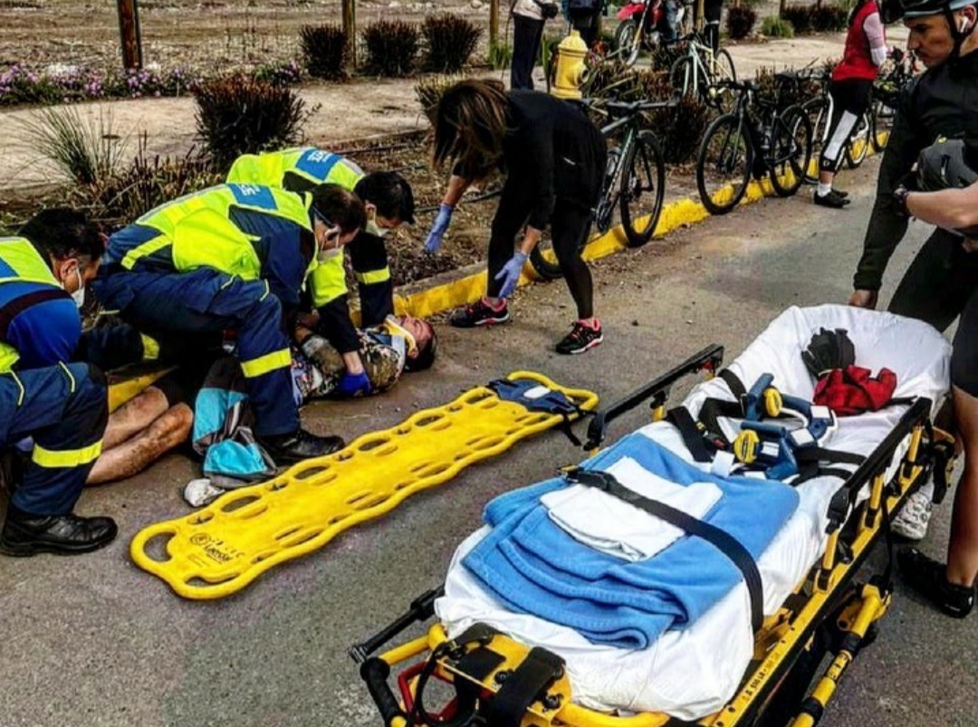 Cristián Sánchez bicicleta