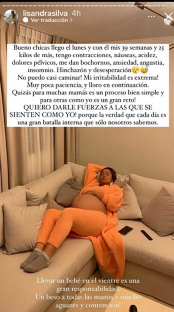 Lisandra Silva Semana 39 De Embarazo