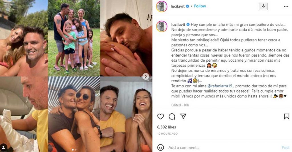 Lucila Vit Con Rafa Olarra