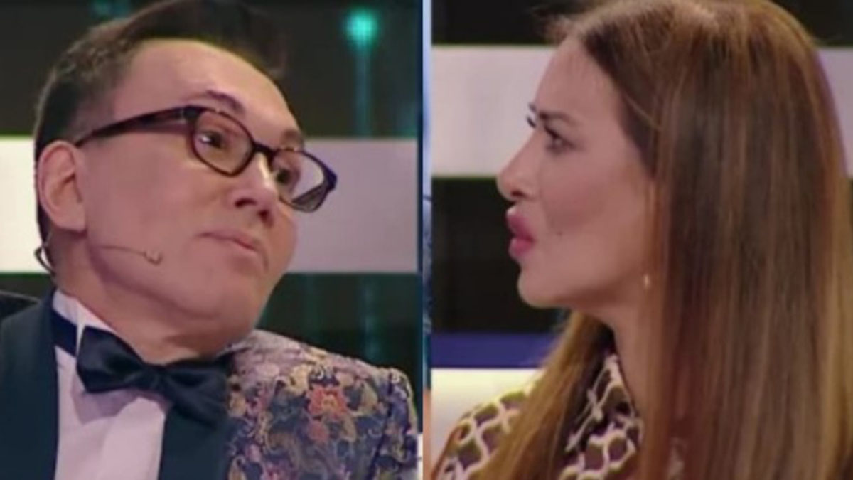 El duro ida y vuelta de Marcelo Polino y Myriam Hernández en El Retador