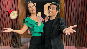 El gracioso accidente que tuvo Rafael Araneda en televisión