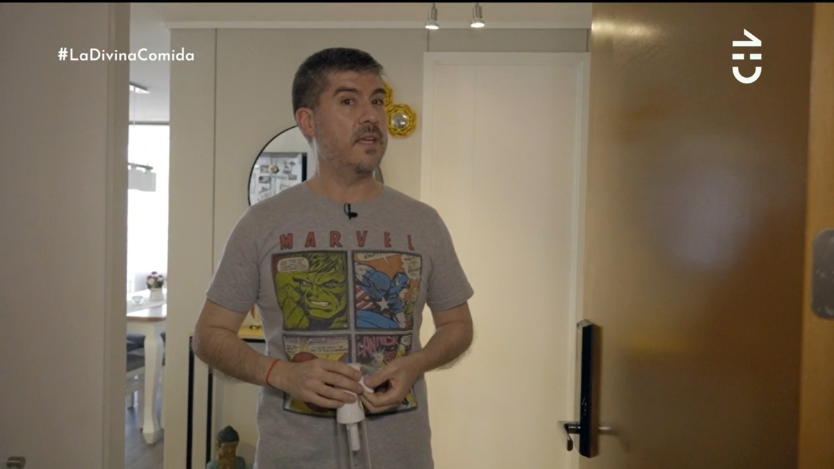 Un poco de nubosidad parcial: Eduardo Sáez presentó su casa en La Divina Comida