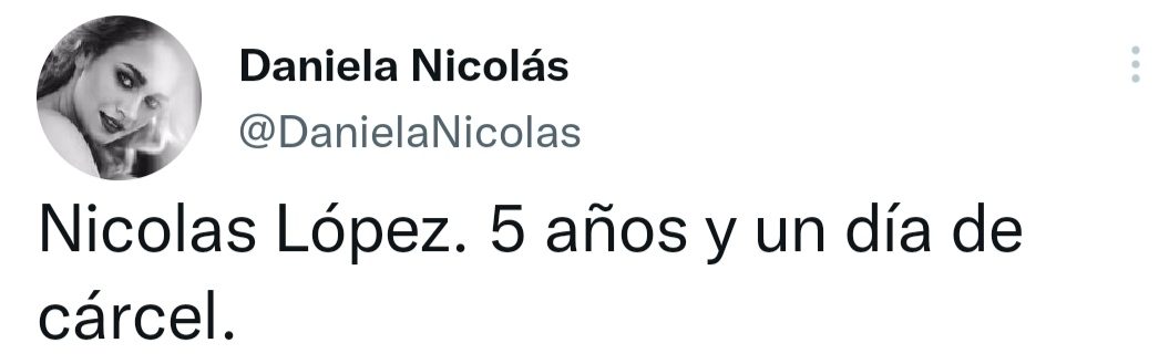 denunciantes de Nicolás López