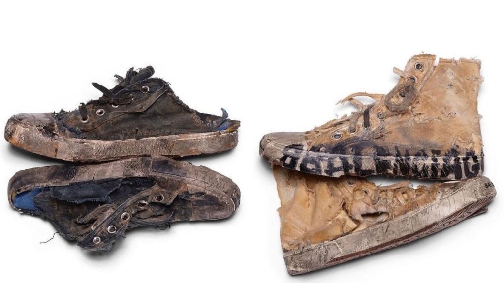 Estas son las zapatillas rotas de Balenciaga que revolucionaron las redes sociales
