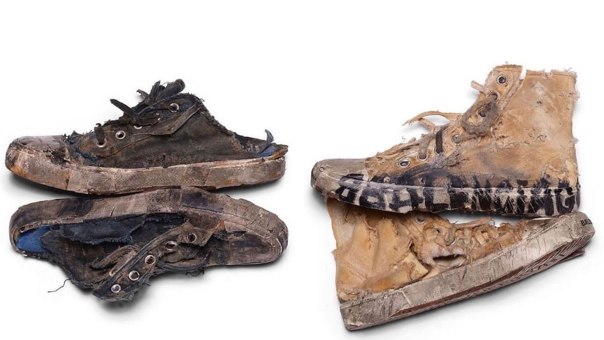 Estas son las zapatillas rotas de Balenciaga que revolucionaron las redes sociales