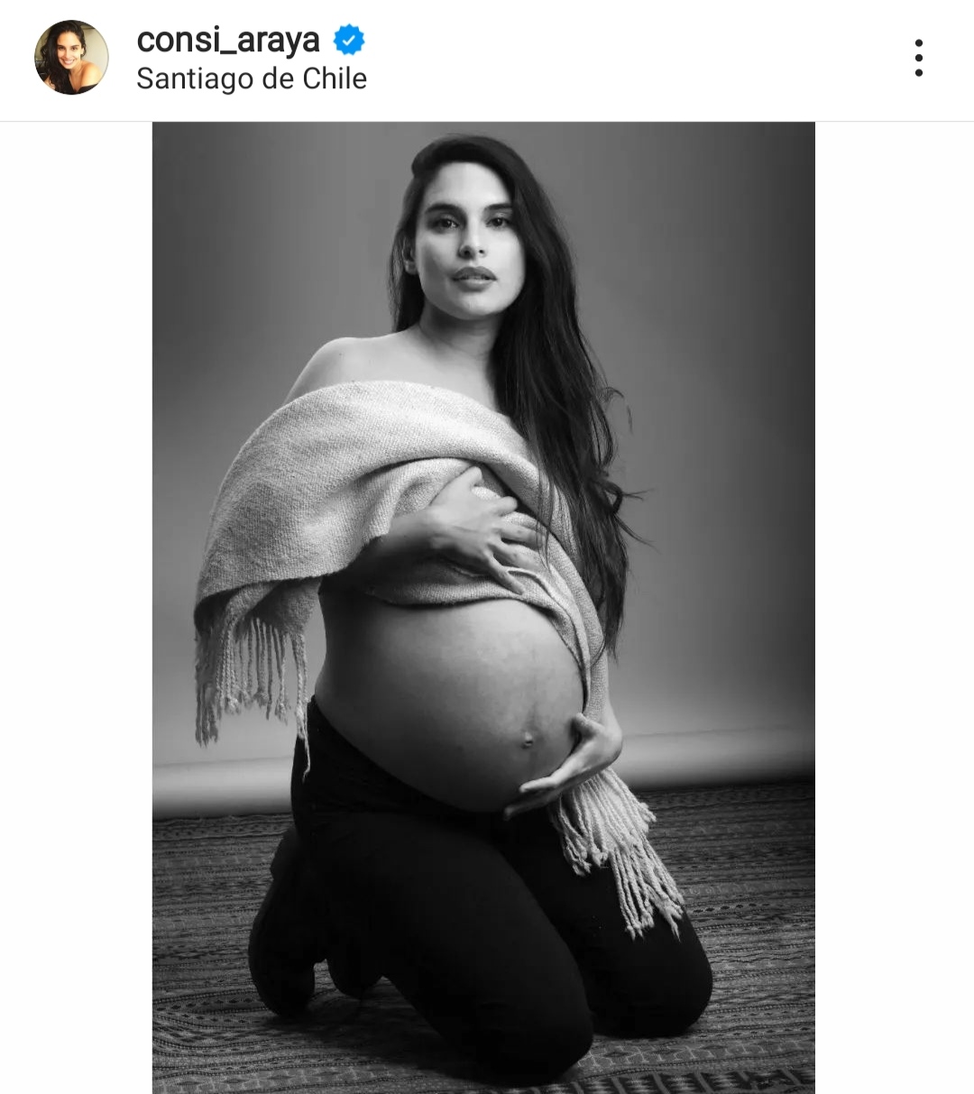 Constanza Araya embarazo