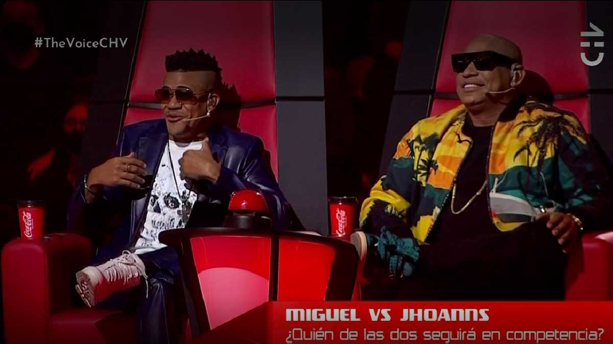 Gente de Zona vivió nuevo chascarro en The Voice Chile
