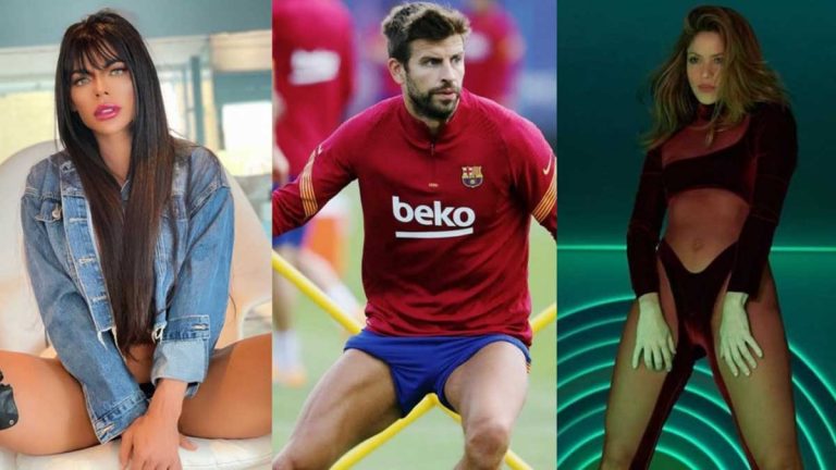 Modelo Brasileña, Gerard Piqué Y Shakira