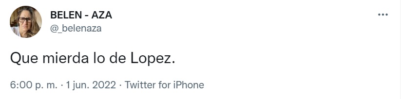 Nicolás López libertad