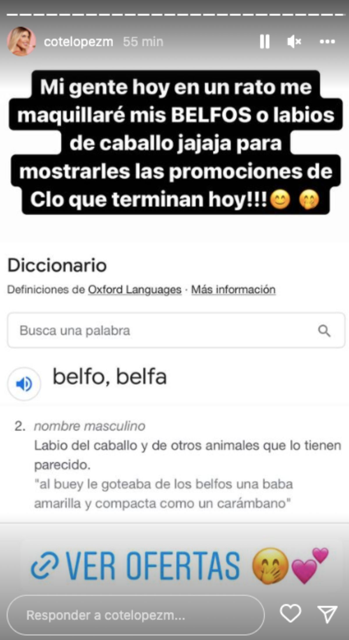 Coté López respondió