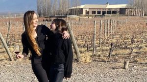 El especial encuentro de Caro Mestrovic y su hija Julieta: Se fueron juntas a Mendoza