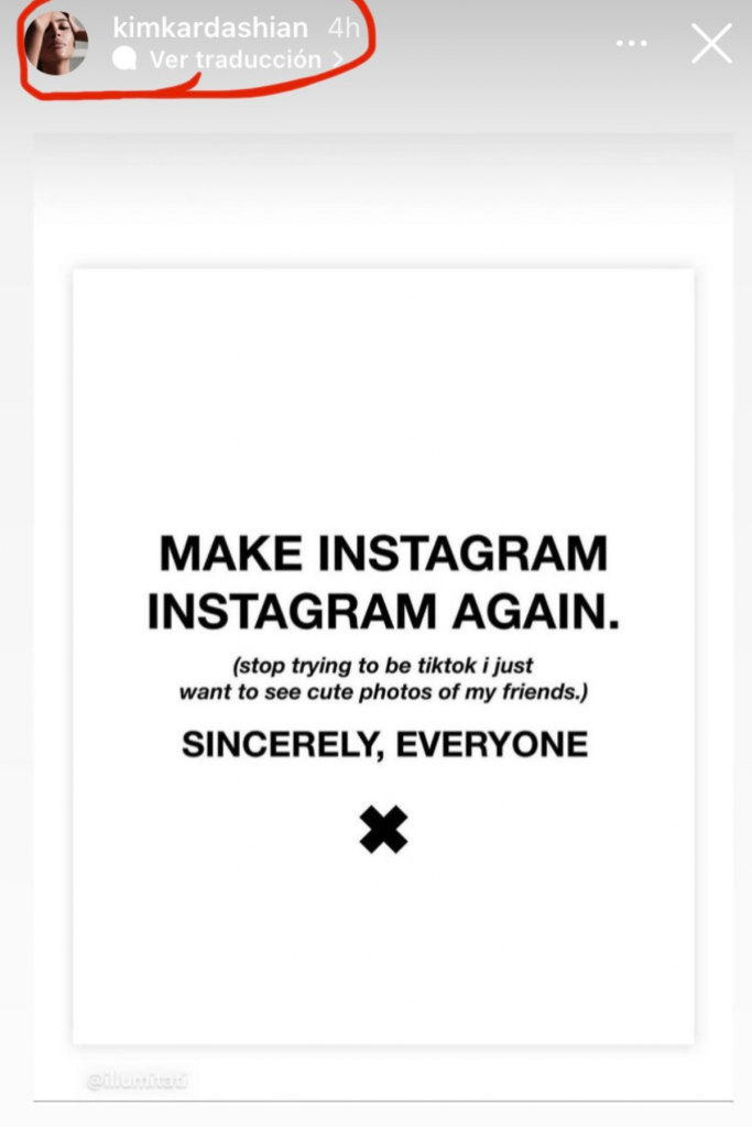 Make Instagram Instagram Again