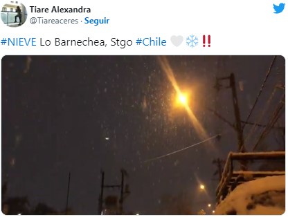 Nieve En Santiago 4