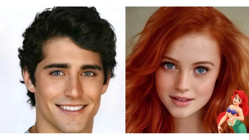 Príncipe Eric Y Ariel De La Sirenita