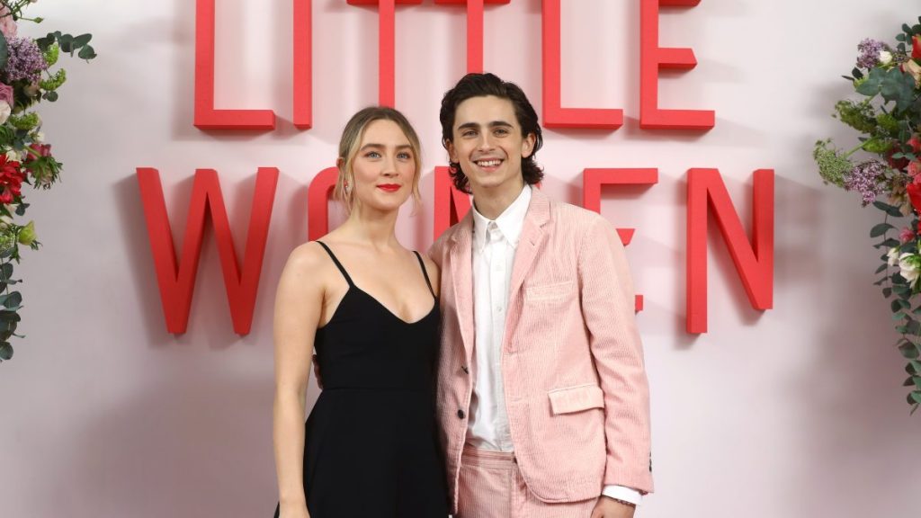 Saoirse Ronan Y Timothee Chalamet