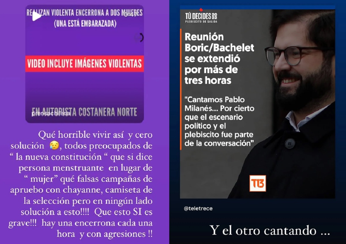 Historias de Instagram de Coté López