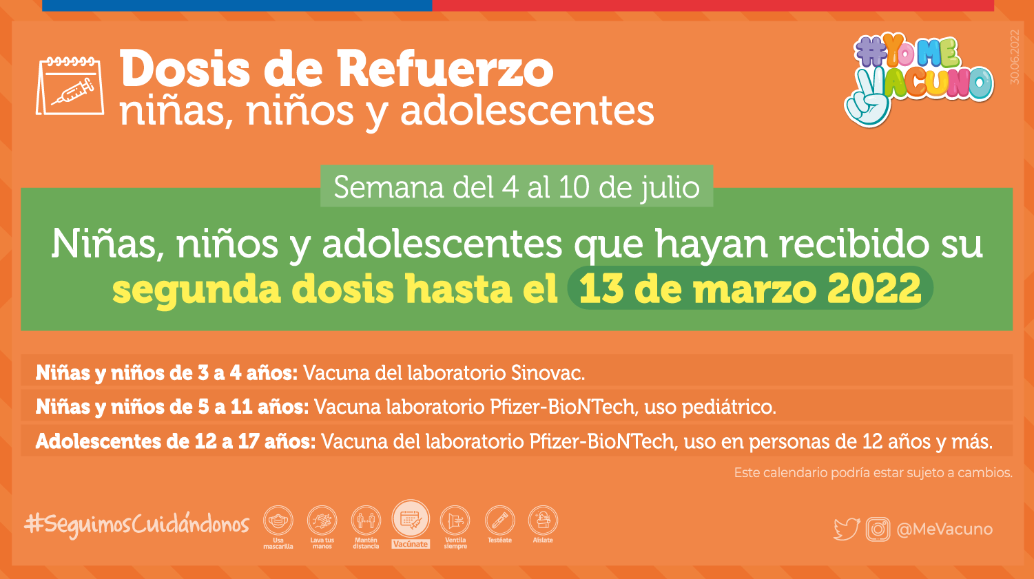 Dosis De Refuerzo Infantil