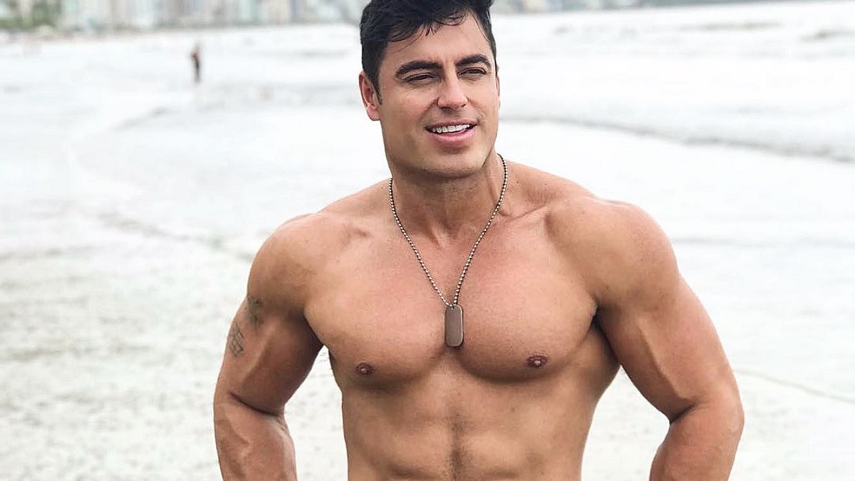 Bruno Zaretti al borde de la censura en Instagram: la sensual foto