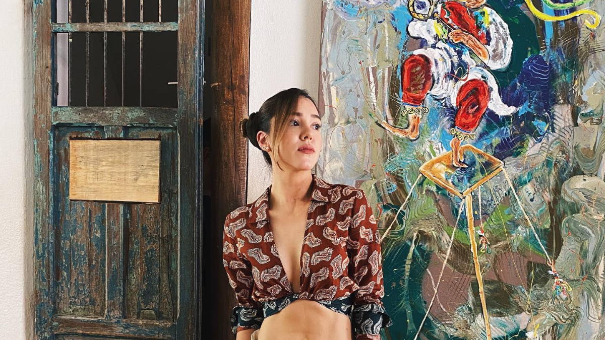 Caro Mestrovic compartió las fotos de sus viaje con su hija, su esposo y Mario Velasco