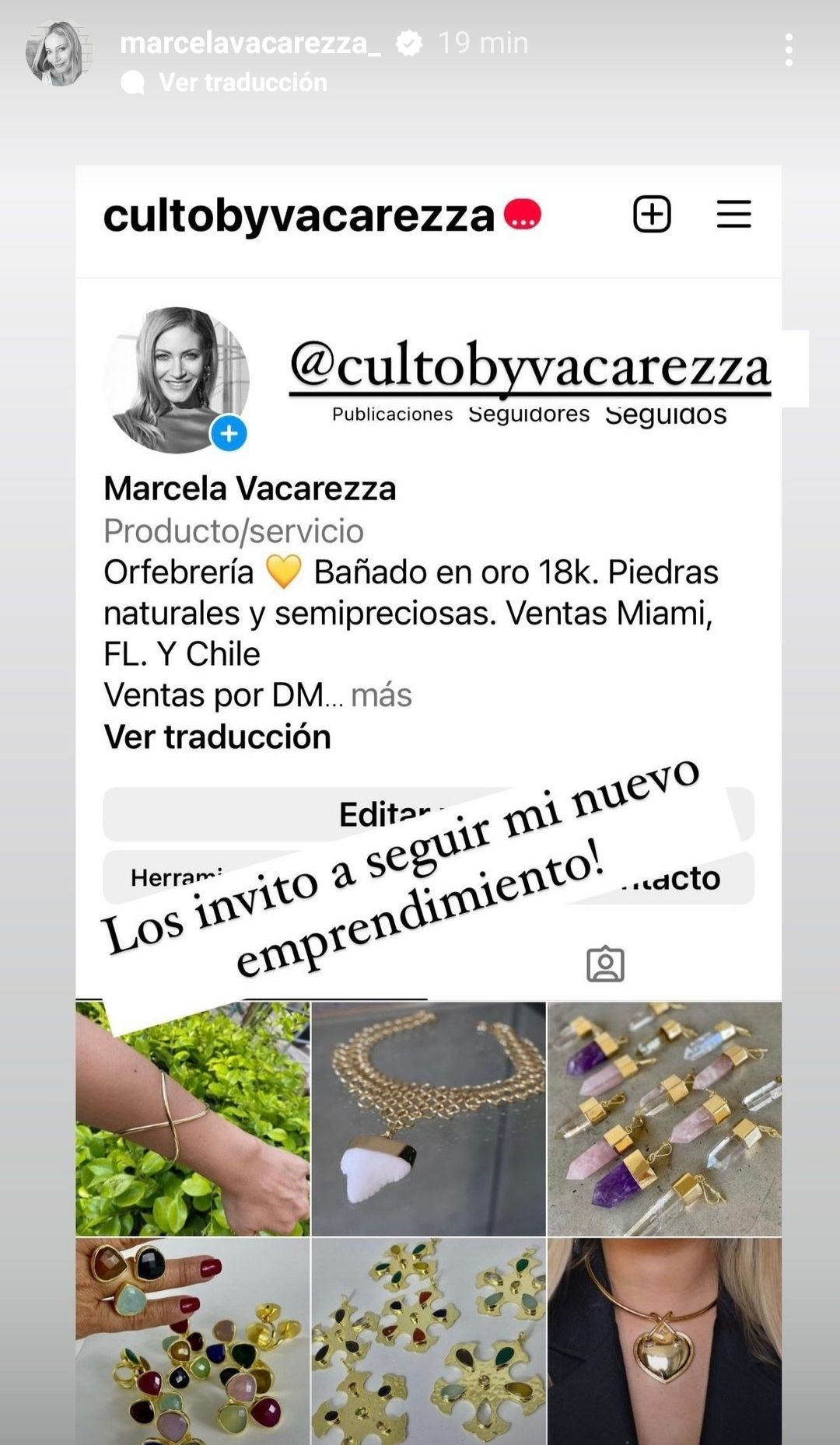 Marcela emprendimiento