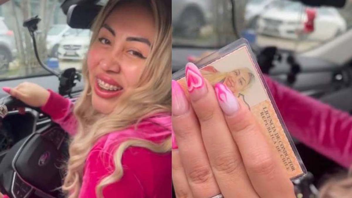 Chocaron a Naya Fácil minutos después de obtener su licencia de conducir