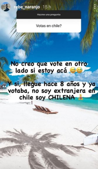 Rebeca Naranjo Nacionalidad