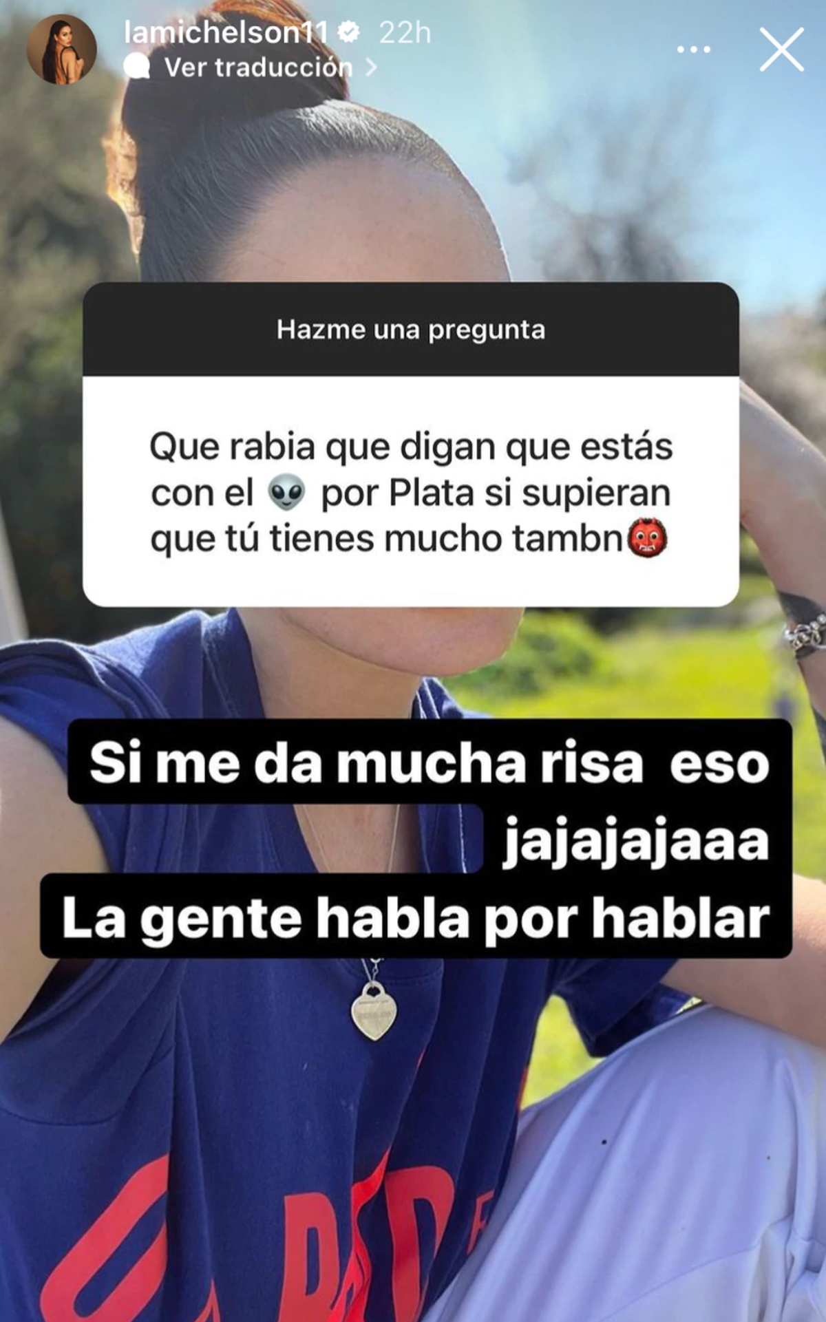 Ignacia Michelson Redes Sociales