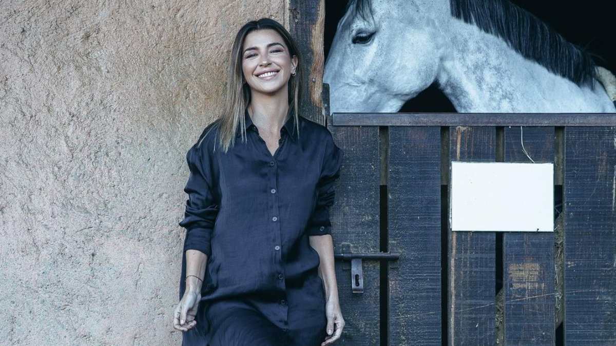 Pancha Merino posa con sus hijos desde Italia: "Mis tres tesoros"