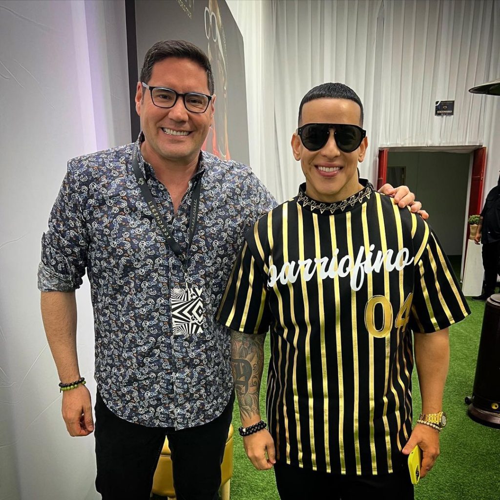 Pancho Saavedra y Daddy Yankee