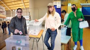 Los famosos que han ido a votar al Plebiscito de Salida