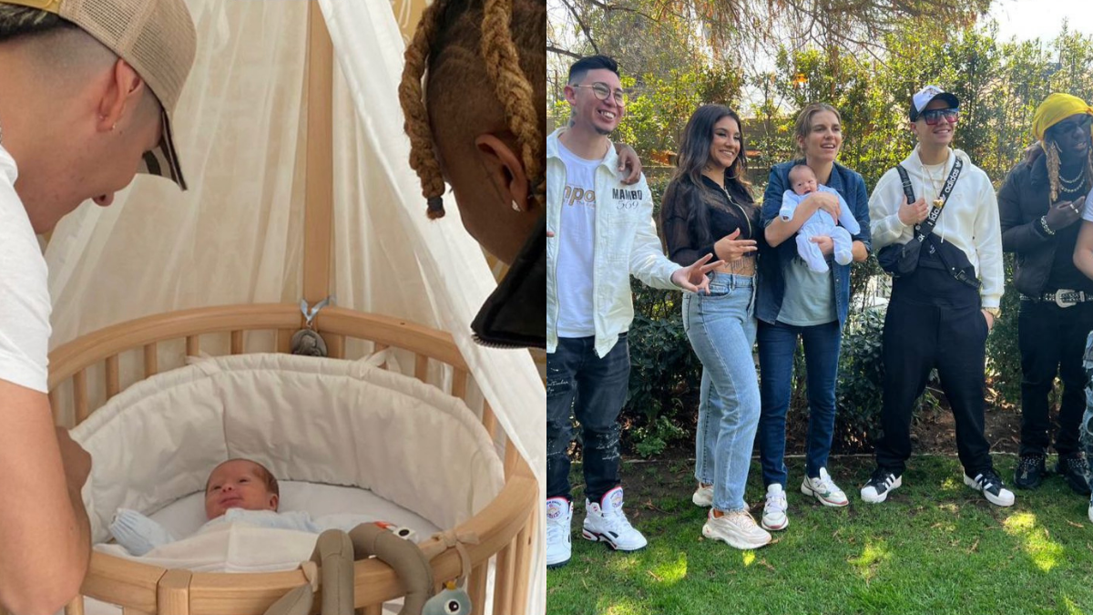 Pailita, Polimá WestCoast y Flor de Rap: Los artistas urbanos que visitaron al hijo recién nacido de María Luisa Godoy