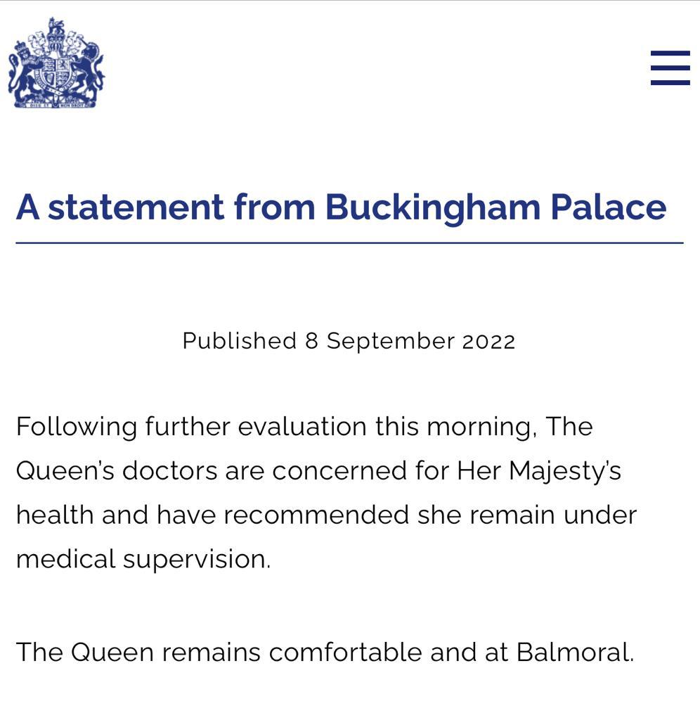 Comunicado de Buckingham