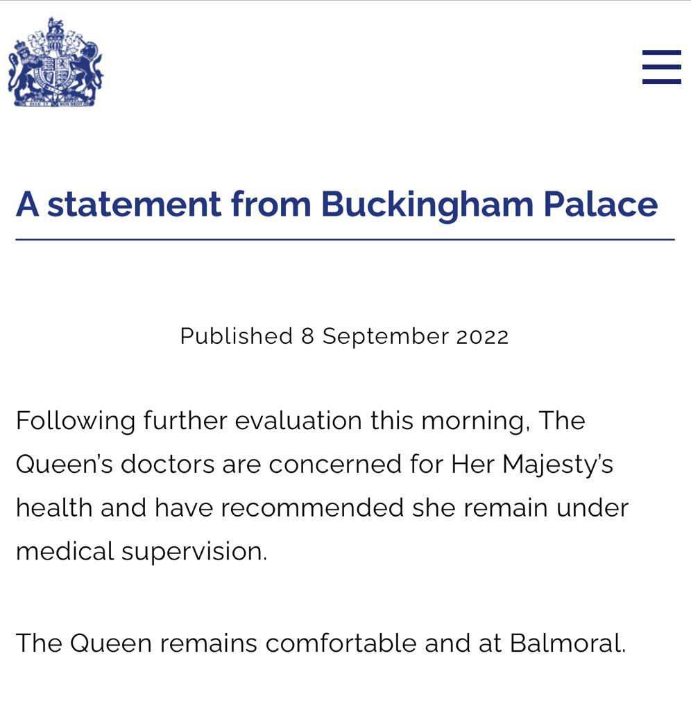 Comunicado de Buckingham