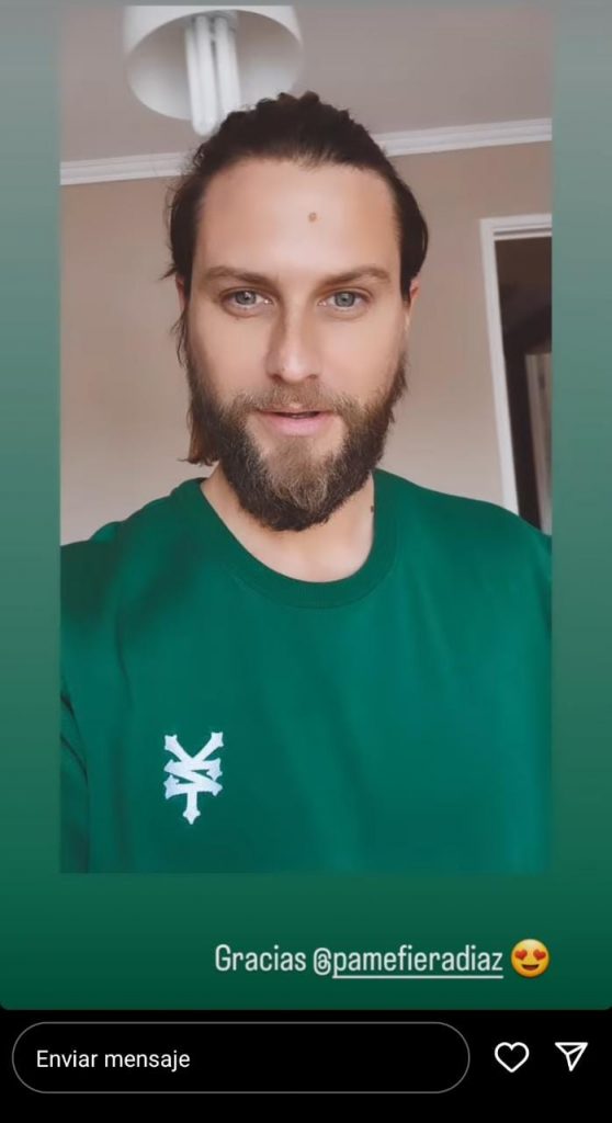 JP Cretton con su regalo