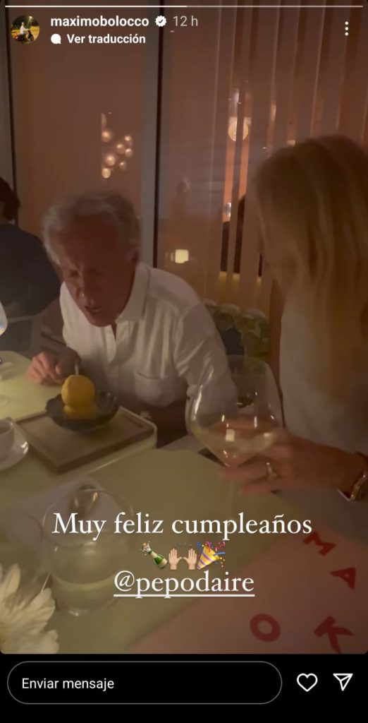 Pepo Daire cumpleaños