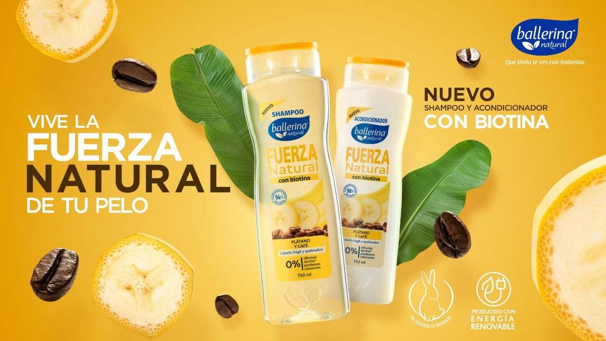 ¡Alerta de Concurso! Vive la fuerza natural de tu pelo con los nuevos productos Ballerina