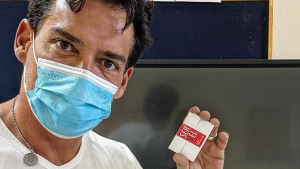 Cristián de la Fuente llega a Chile a votar: "Vamos que se puede"