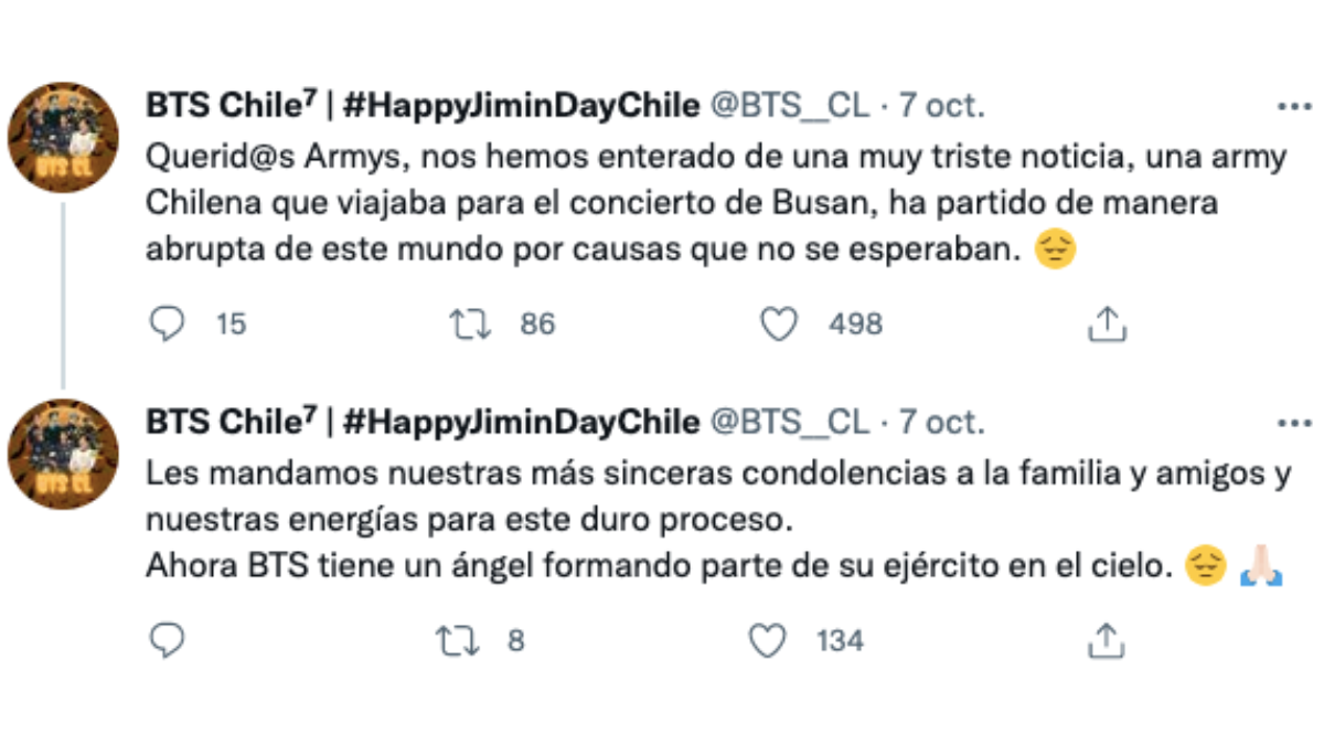 Créditos Twitter @BTS__CL