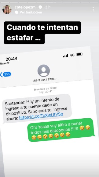 Intento De Estafa A Coté López