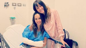 Juanita Ringeling muestra las consecuencias de su caída a caballo: "Así son los accidentes"