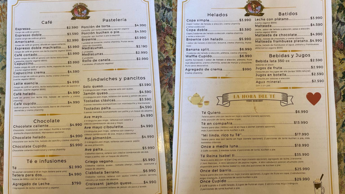 Café Cupido La imperdible cafetería de época de Barrio Brasil — FMDOS