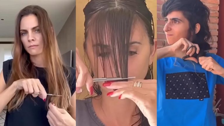 Cortarse el pelo en apoyo a mujeres de Irán