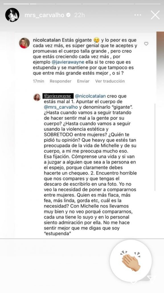 Historia Michelle Carvalho