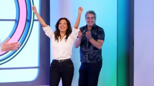 Priscilla Vargas y José Luis Repenning hacen sorpresiva aparición en Tu Día