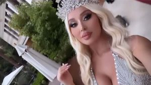 Como una reina: Daniella Chávez celebra su cumpleaños con brillante corona y lujosa fiesta